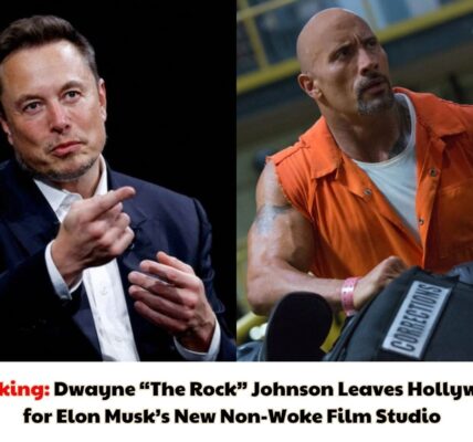 Breaking: Dwayne “The Rock” Johnson Leaves Hollywood for Elon Musk’s New Non-Woke Film Studio