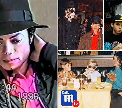 EXCLUSIVE: Michael Jackson is captured in astonishing video deposition squirming, giggling and quoting Bible verses as he’s questioned about molesting boys in unearthed footage