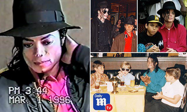 EXCLUSIVE: Michael Jackson is captured in astonishing video deposition squirming, giggling and quoting Bible verses as he’s questioned about molesting boys in unearthed footage