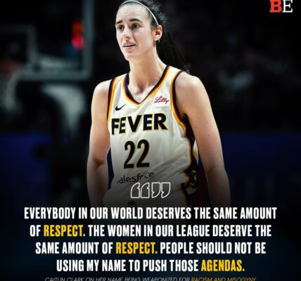 Caitlin Clark is not having the disrespect of using her name to disparage the other women in the WNBA