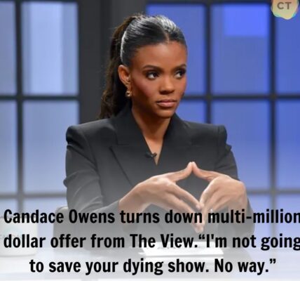 Candace Owens turns down multi-million dollar offer from The View.