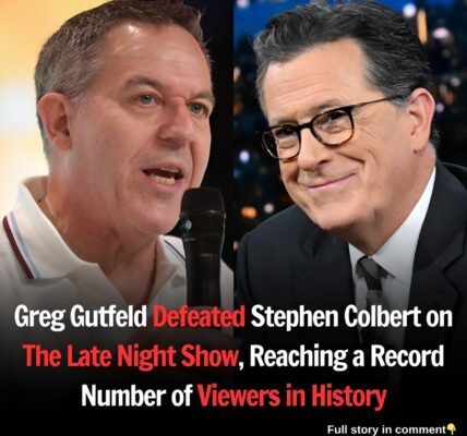 Greg Gutfeld Defeated Stephen Colbert on The Late Night Show, Reaching a Record Number of Viewers in History