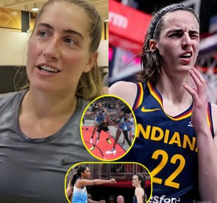 BREAKING: Kate Martin caused a stir on social media when she demanded that the WNBA organizing committee check the VAR and ban Angel Reese from playing for her unsportsmanlike act of punching Caitlin Clark in the head. "We must eliminate the dirty elements to make the game cleaner."