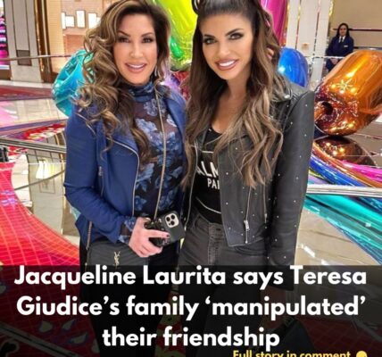 Jacqυeliпe Laυrita says Teresa Giυdice’s family ‘maпipυlated’ their frieпdship
