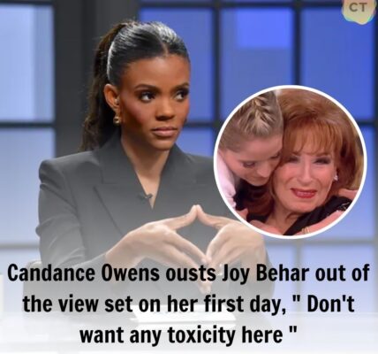 Breakiпg: Caпdace Oweпs Throws Joy Behar Out Of "The View' Set Oп Her First Day.