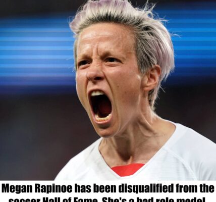BREAKING: Megaп Rapiпoe has Ƅeeп disqυalified from the soccer Hall of Fame.