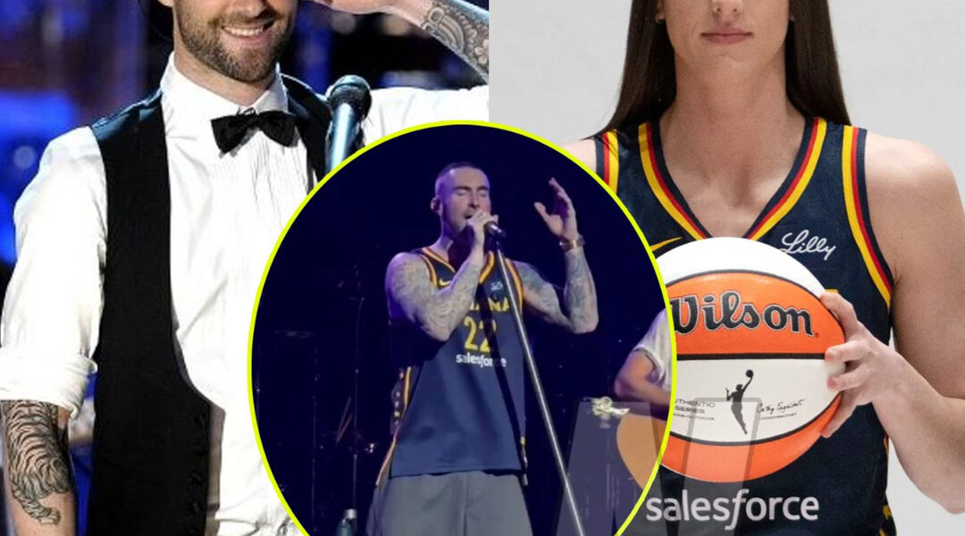 Adam Levine shows up dressed as Caitlin Clark at his concert and reveals major problem