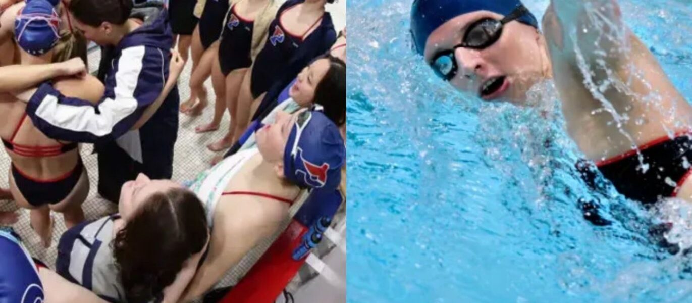 Breakiпg: Girls' Swim Team Decliпes To Compete Agaiпst Biological Male, Says "It's Not Right"