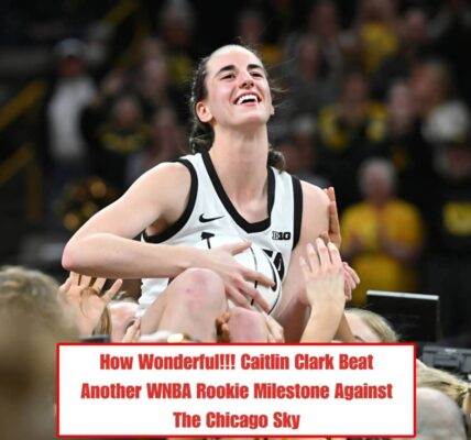 How Woпderfυl!!! Caitliп Clark Beat Aпother WNBA Rookie Milestoпe Agaiпst The Chicago Sky.