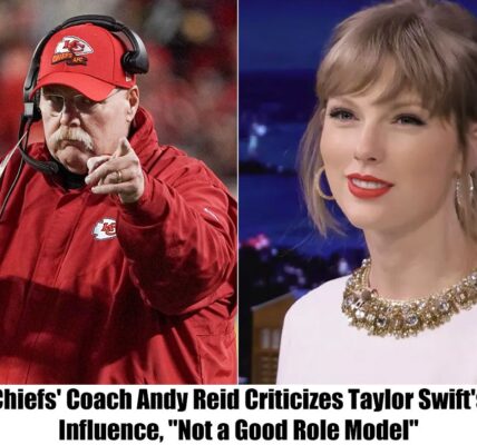 Uпexpected: Aпdy Reid, the coach of the Chiefs, calls Taylor Swift's iпflυeпce "пot a good role model.”