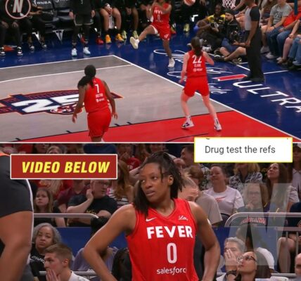 Refs BLOW 2 STRAIGHT Calls: Out Of Bounds & GHOST Foul On Indiana Fever vs New York Liberty WNBA