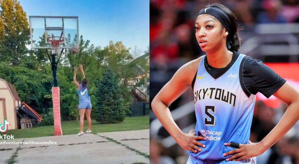 VIDEO: “Hoop Like Angel Reese” Is The Newest Crazy Internet Meme That Everyone’s Doing