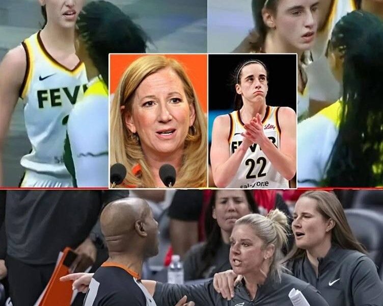 BREAKING: WNBA Launches Investigation into Referee Oversight in Caitlin Clark's Games; Some Referees Suspended for Ignoring Opponent's Dirty Actions.