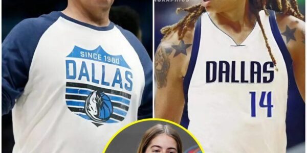 Kate Martin stirs up social media after making a mocking speech upon hearing that Mark Cuban, owner of the Dallas Mavericks, might recruit female star Brittney Griner to his team. “She fits better in a men’s league,”