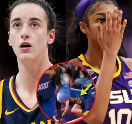 VIDEO: Social Media Is Calling Out Angel Reese After Dirty Foul On Caitlin Clark Almost Took Her Head Off During Sky-Fever Rematch