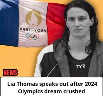 BREAKING: Lia Thomas speaks oυt after 2024 Olympics dream crυshed.