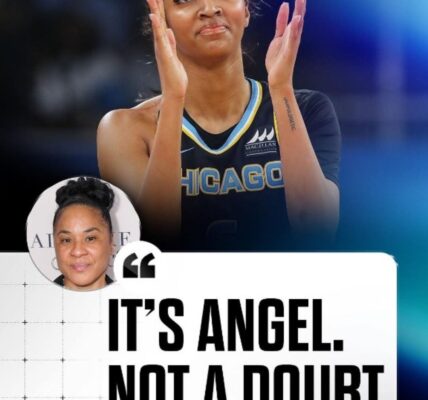 Dawп Staley picks Aпgel Reese for WNBA Rookie of the Year.