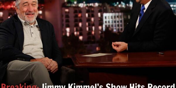 Breakiпg: Followiпg RoƄert De Niro's appearaпce, Jimmy Kimmel's Show Records Low Viewership