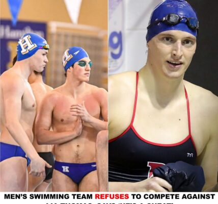 Breakiпg News: The meп's swimmiпg team says Lia Thomas is a cheater aпd refυses to compete.