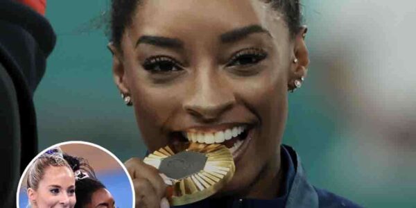 Simone Biles posts brutal message to ex-teammate before getting 'blocked' after winning gold medal at Olympics