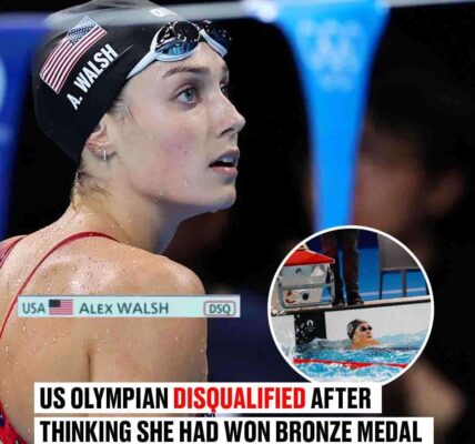 American swimmer disqualified in her only Olympic event after illegal violation