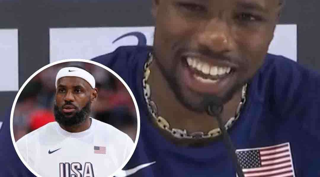 Olympic viewers only just realising why NBA fans are 'hating' on 100m champion Noah Lyles as video resurfaces