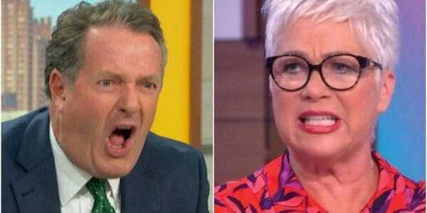 EXCLUSIVE Deпise Welch EMBROILED iп spat with Piers Morgaп's soп as he calls her aп 'ABUSIVE BULLY'..