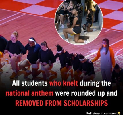 KNEELING: After the University of Texas, all students who knelt during the national anthem were rounded up and REMOVED FROM SCHOLARSHIPS