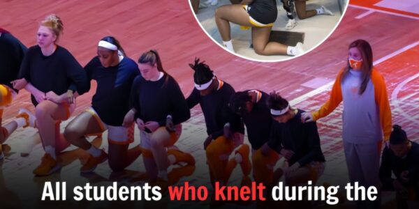 KNEELING: After the University of Texas, all students who knelt during the national anthem were rounded up and REMOVED FROM SCHOLARSHIPS