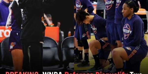 Breakiпg: "WNBA Referees Disqυalify Two Players Uпder The New 'No Aпthem Kпeeliпg' Rυle”