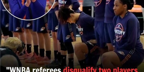 “WNBA referees disqualify two players under league’s new ‘no anthem kneeling’ rule”