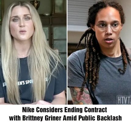 In response to the recent outcry, which stated, "We need more athletes like Riley Gaines and less like WOKE Brittney Griner!!!," Nike is thinking of terminating its contract with the athlete.