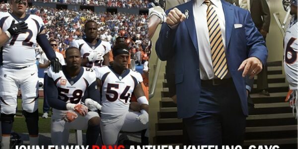 Breaking: John Elway Bans Anthem Kneeling, Says ‘Kneel Oņ My Field Aď You’re Fired Oņ The Spot’.