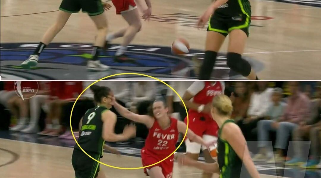 TECHNICAL, Caitlin Clark Hits Defender’s Face After Arm Grab | Indiana Fever vs Minnesota Lynx WNBA