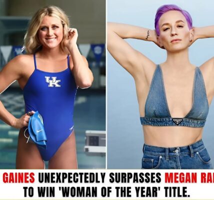 Riley Gaines unexpectedly surpasses Megan Rapinoe to win ‘Woman of the Year’ title.