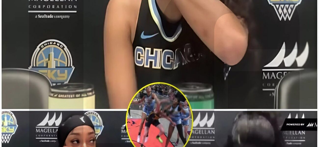 Angel Reese caused a storm on social media after giving an emotional and tearful speech, asking why people called her dirty when all she did was try to break opponent’s scoring attempt