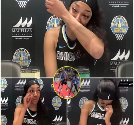 Angel Reese caused a storm on social media after giving an emotional and tearful speech, asking why people called her dirty when all she did was try to break opponent’s scoring attempt