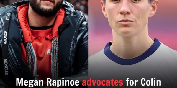 Megan Rapinoe advocates for Colin Kaepernick to represent Team USA at the 2028 Olympics.