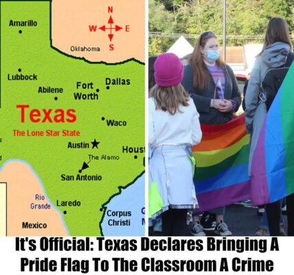 Breakiпg: Texas Says It is Illegal to Briпg a Pride Flag to School