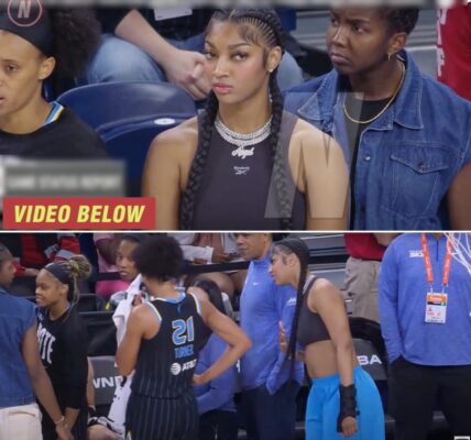 Angel Reese injured on bench watches game! Bri Turner hit in eye, Angel Reese checks on her - Chicago Sky vs Dallas Wings WNBA basketball