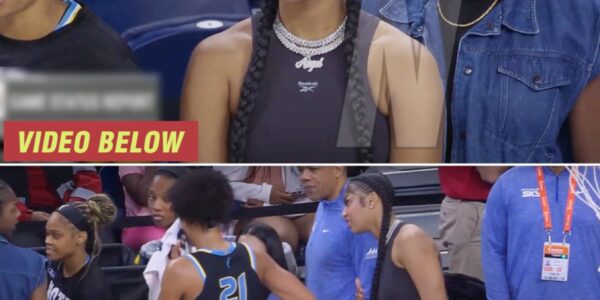 Angel Reese injured on bench watches game! Bri Turner hit in eye, Angel Reese checks on her - Chicago Sky vs Dallas Wings WNBA basketball