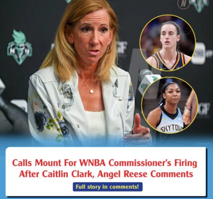 Calls Mount For WNBA Commissioner's Firing After Caitlin Clark, Angel Reese Comments