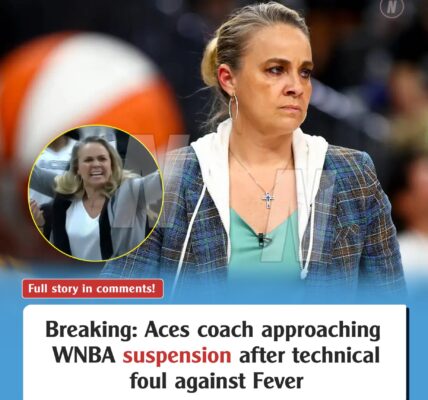 Las Vegas Aces Coach Approaching WNBA Suspension After Technical Foul Against Fever