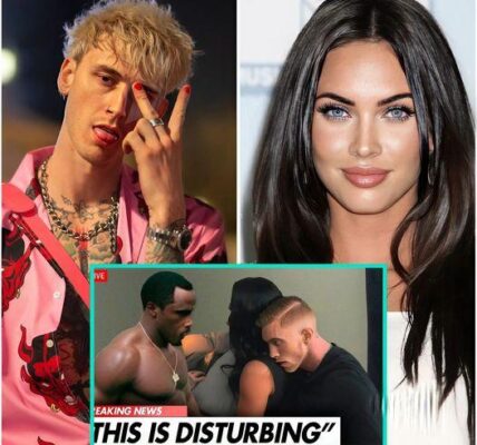 Rec3nt photos of MGK and Megan F0x during Diddy's haunt3d celebration! The d!sturbing truth b3hind...