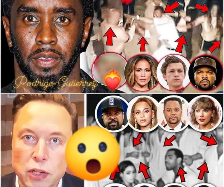 Elon Musk identifies 13 celebrities in Diddy's Fr3ak Off footage in his Twitter tea.