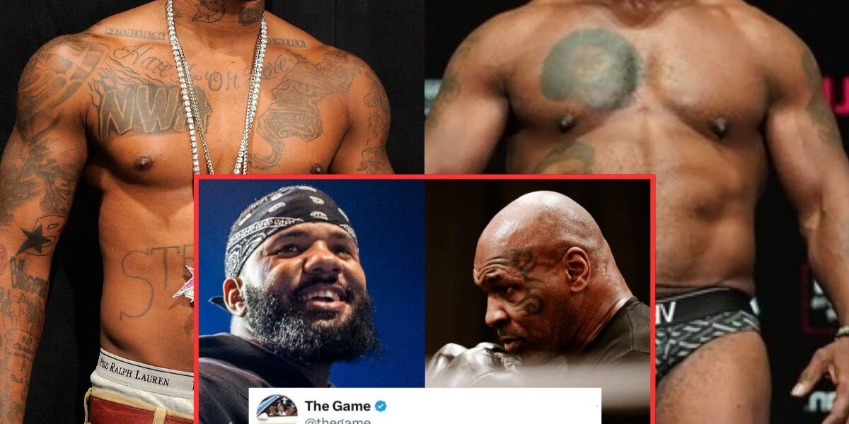 The Game Following Mike Tyson's heated altercation with Jake Paul, his remarks