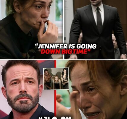 When Ben Affleck presents the ev!dence that caused JLo and D!ddy's careers to c0llapse, she s0bs in court.