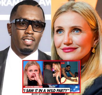 Unbelievably, Camer0n Diaz reveals how she witnessed Diddy spitting baby oil.